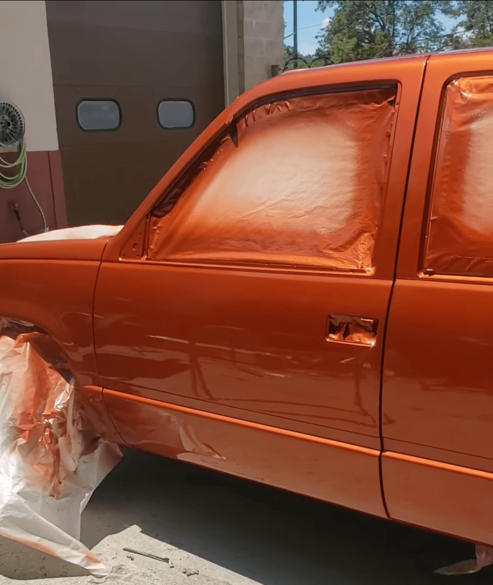 Tamco Paint Tiger Orange in Chevy C1500