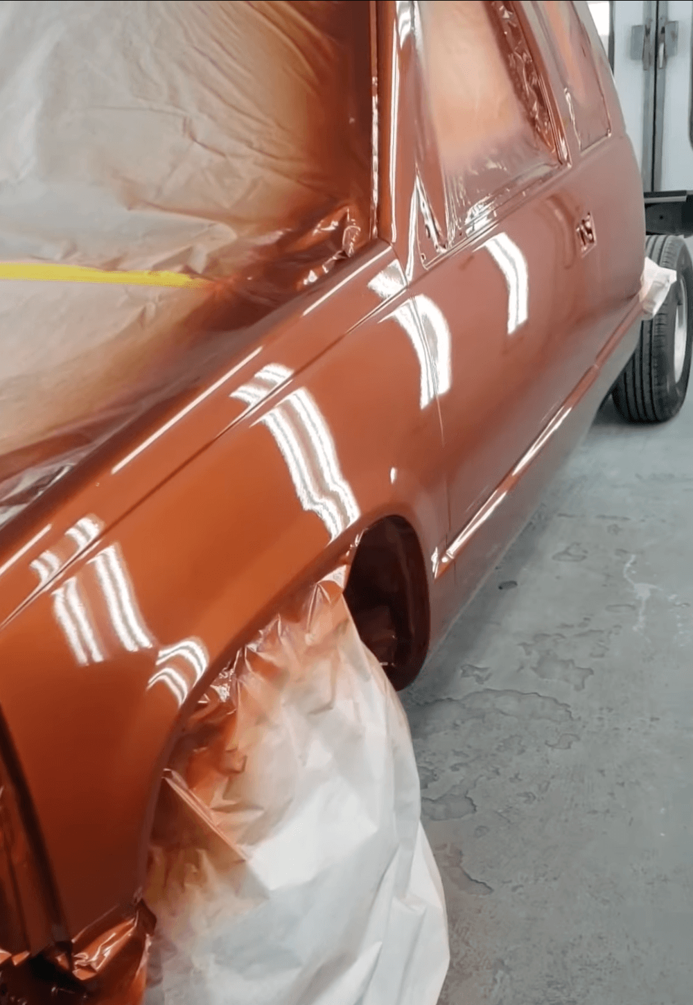 Tamco Paint Tiger Orange in Chevy C1500