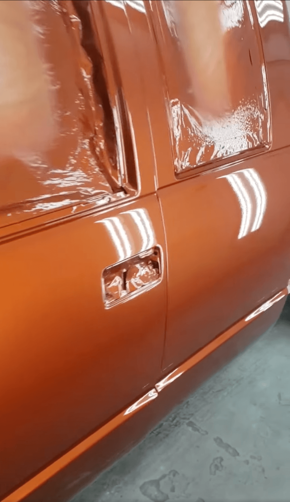 Tamco Paint Tiger Orange in Chevy C1500