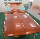 Tamco Paint Tiger Orange on 1967 Ford Mustang
