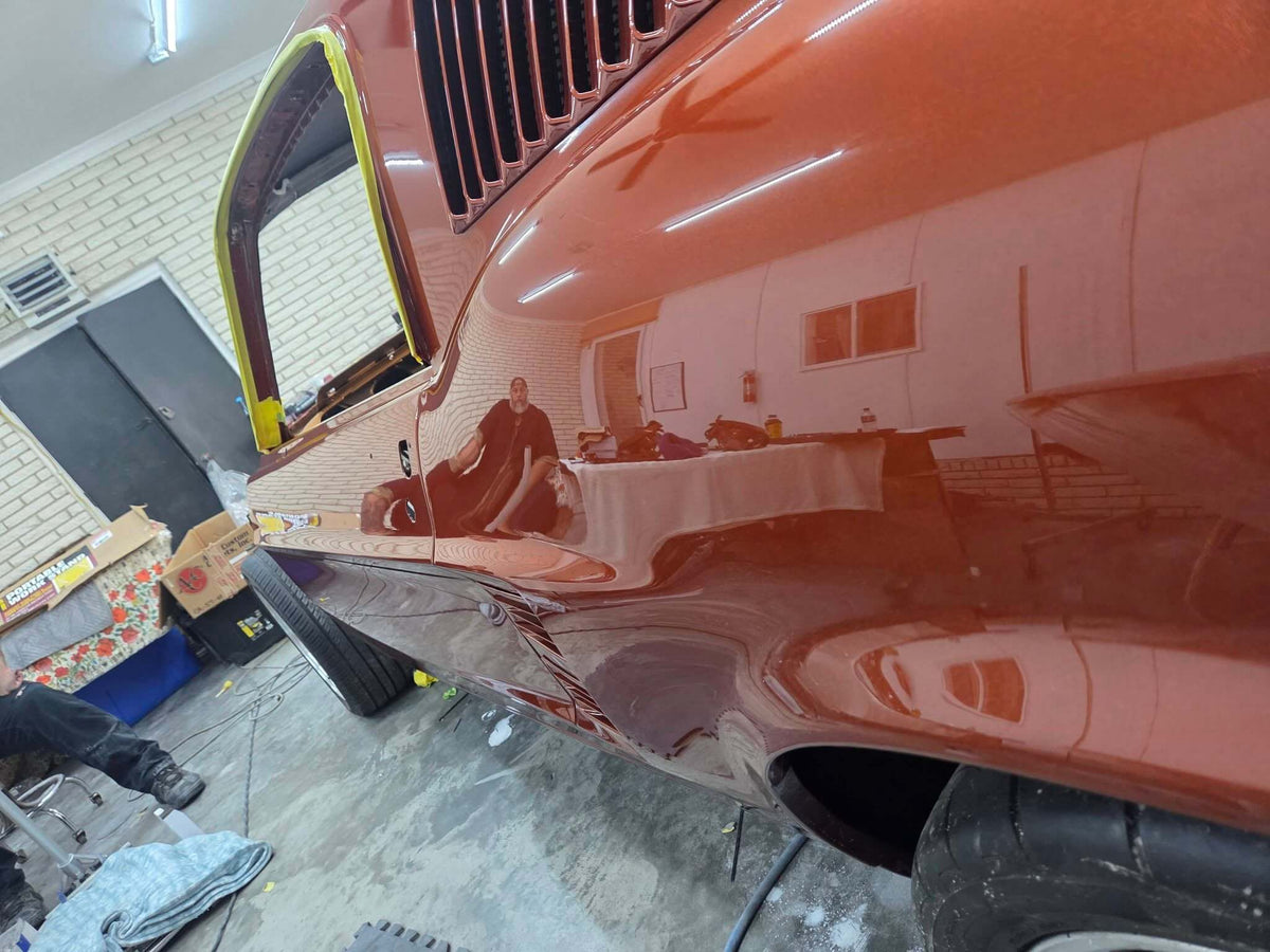 Tamco Paint Tiger Orange on 1967 Ford Mustang