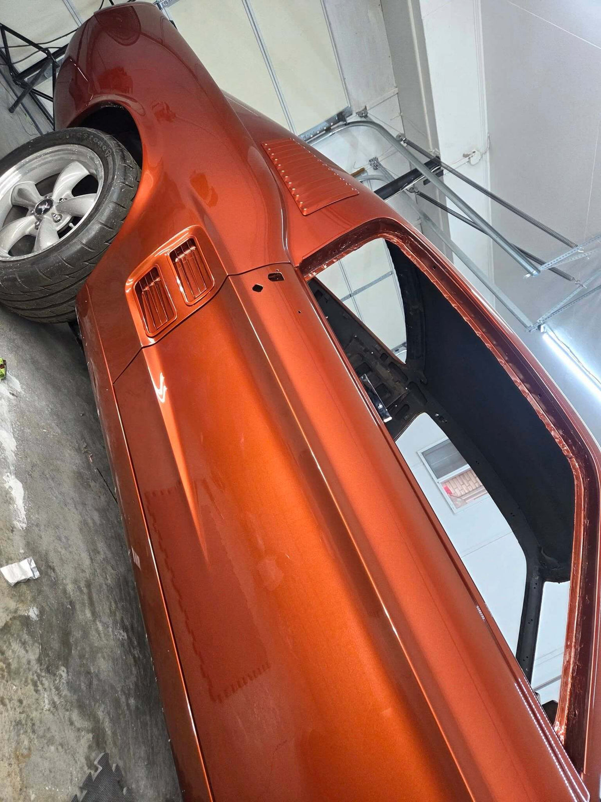 Tamco Paint Tiger Orange on 1967 Ford Mustang