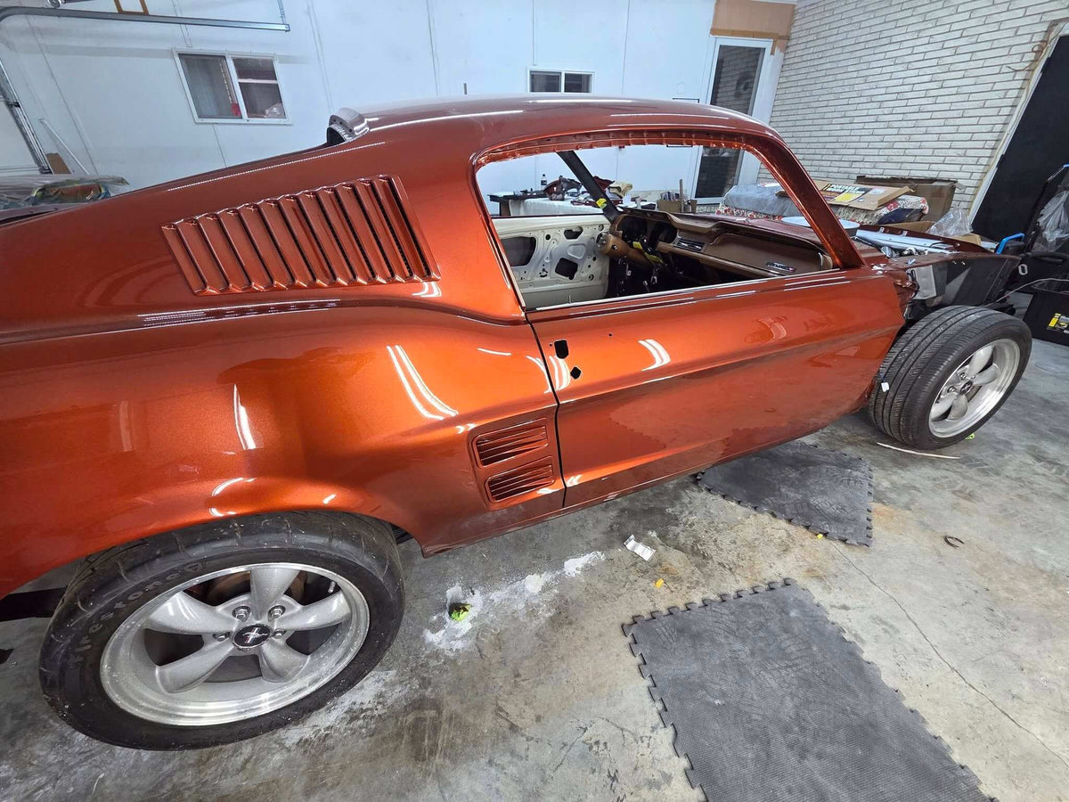 Tamco Paint Tiger Orange on 1967 Ford Mustang
