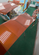 Tamco Paint Tiger Orange on 1967 Ford Mustang