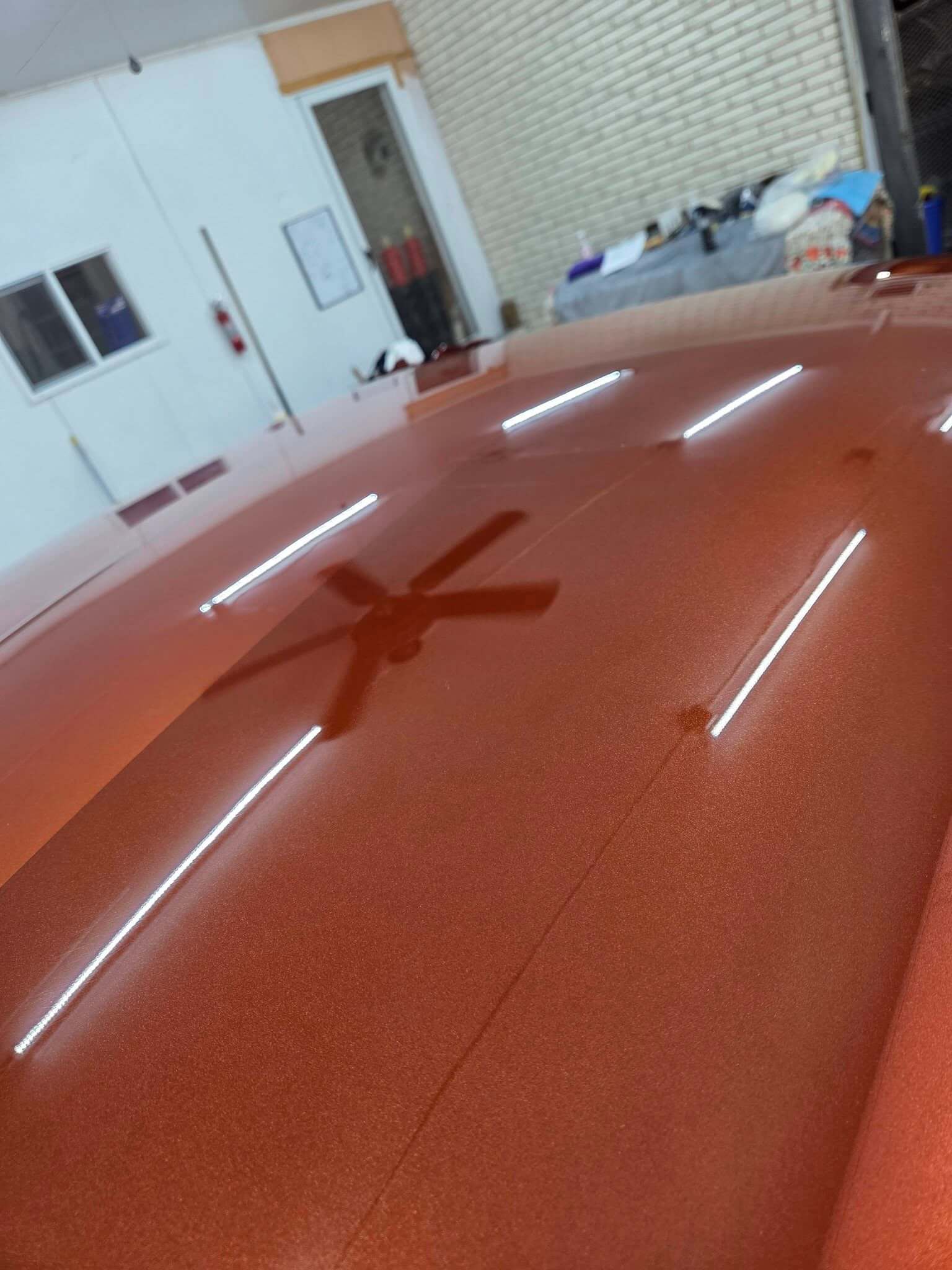 Tamco Paint Tiger Orange on 1967 Ford Mustang