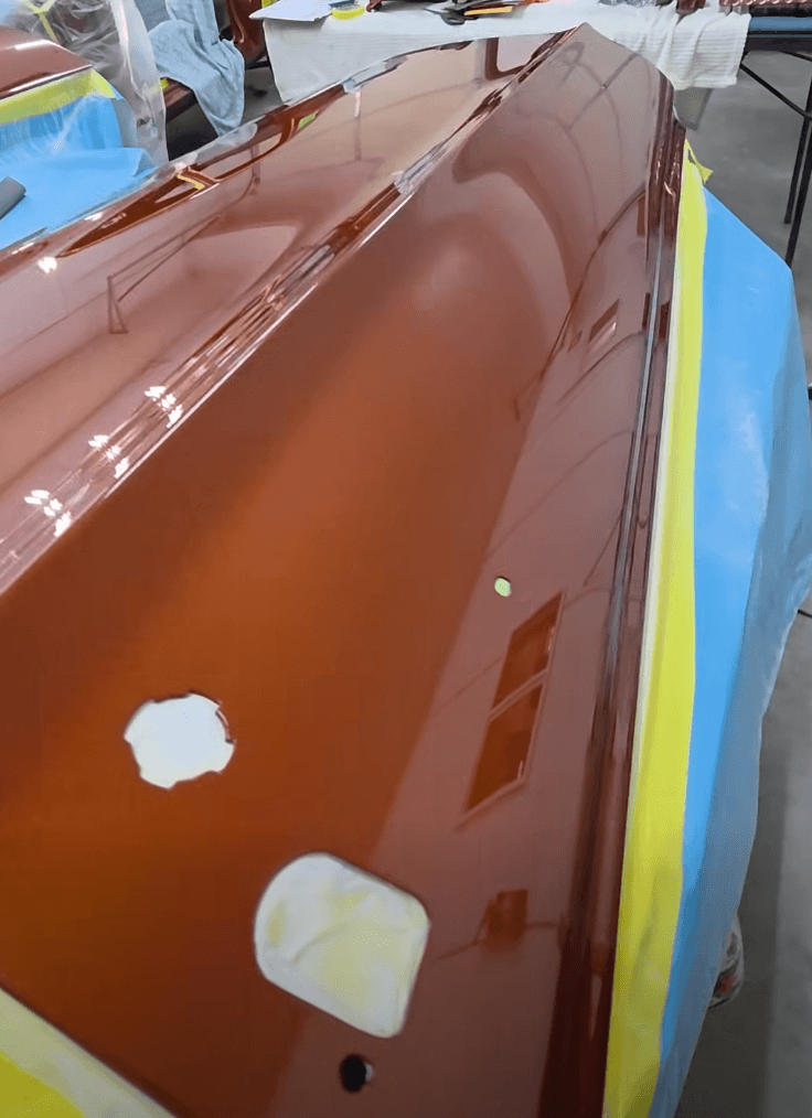 Tamco Paint Tiger Orange on 1967 Ford Mustang