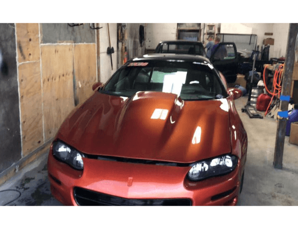 Tamco Paint Toxic Sunburst in Chevrolet Camaro