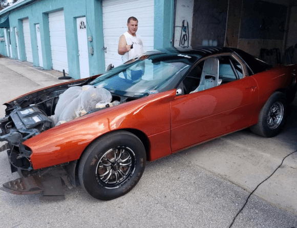 Tamco Paint Toxic Sunburst in Chevrolet Camaro