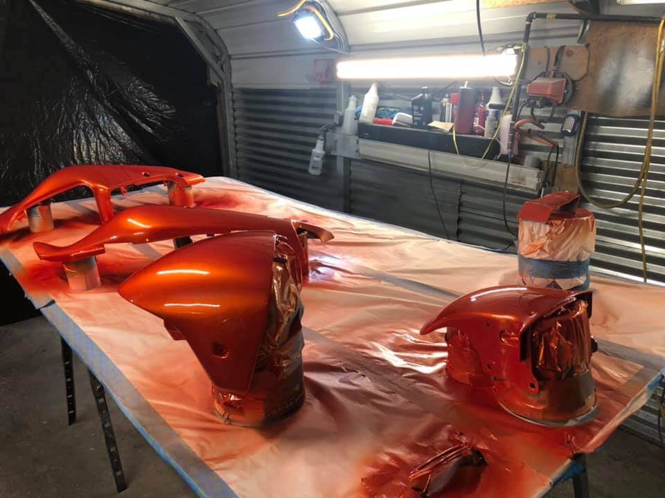 Tamco Paint Motorcycle Parts Toxic Sunburst