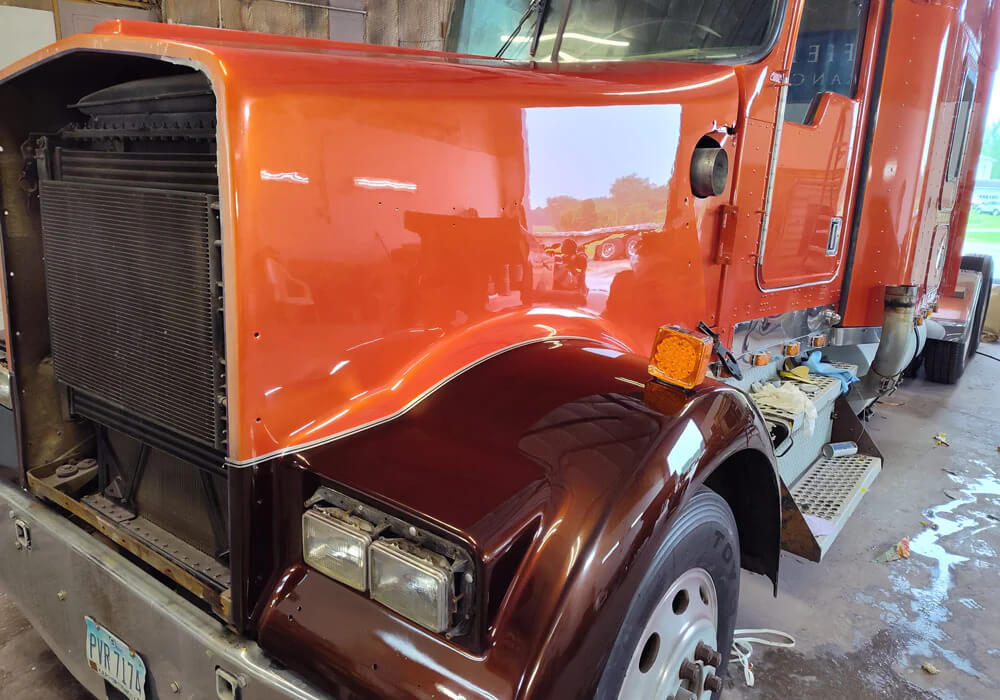 Tamco Paint Kensworth W900 Toxic Sunburst 