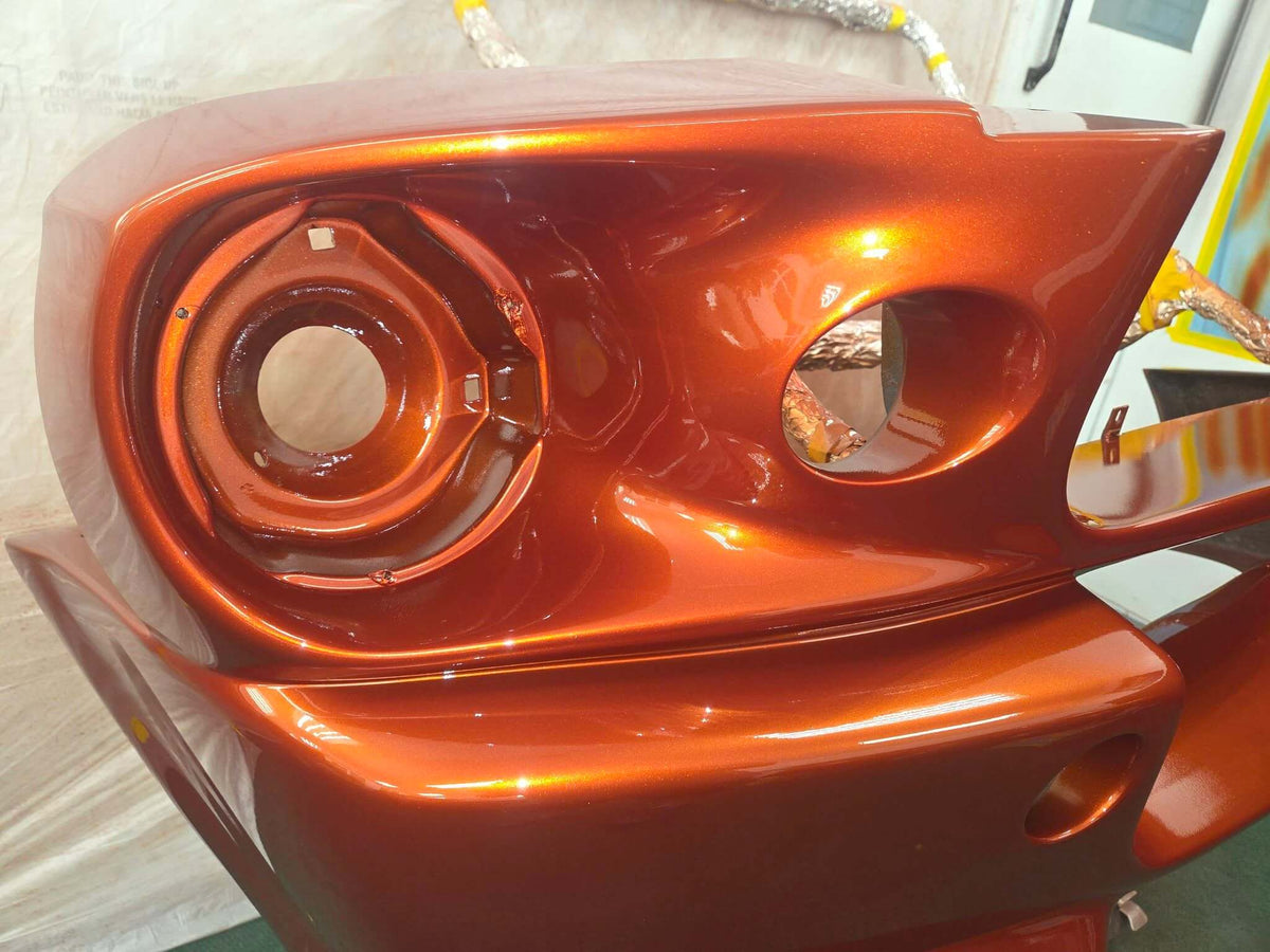 Tamco Paint Toxic Sunburst on 1976 Ford Mustang