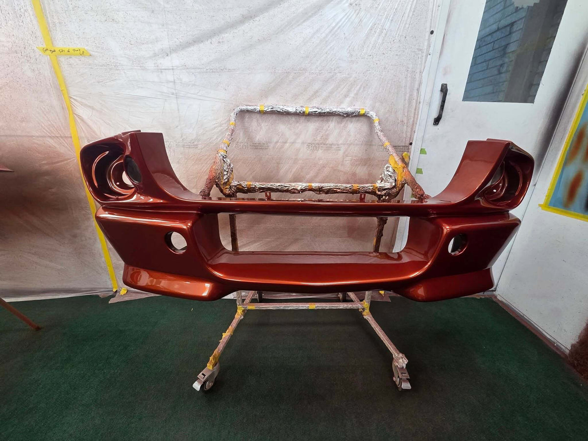 Tamco Paint Toxic Sunburst on 1976 Ford Mustang