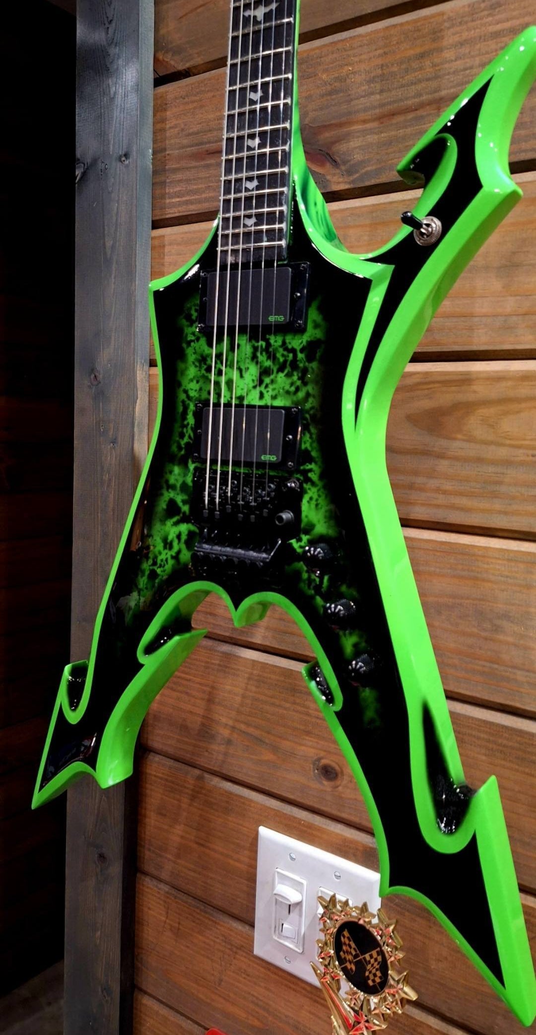 Tamco Paint Toxic Waste in Guitar