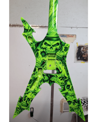 Tamco Paint Toxic Waste in Guitar