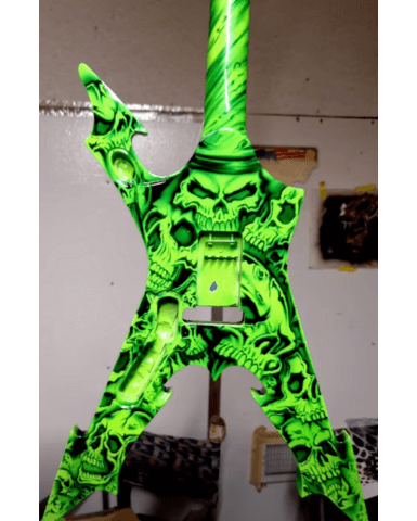 Tamco Paint Toxic Waste in Guitar