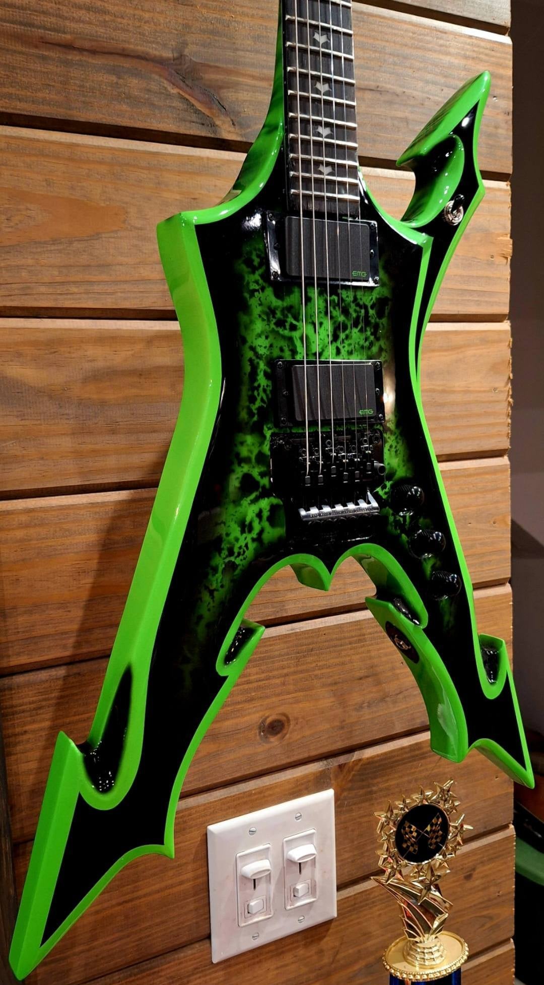 Tamco Paint Toxic Waste in Guitar