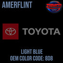 Toyota Light Blue  OEM Amerflint II Series Single Stage