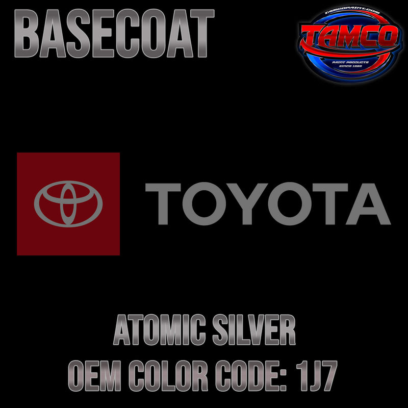 Toyota Atomic Silver OEM Basecoat