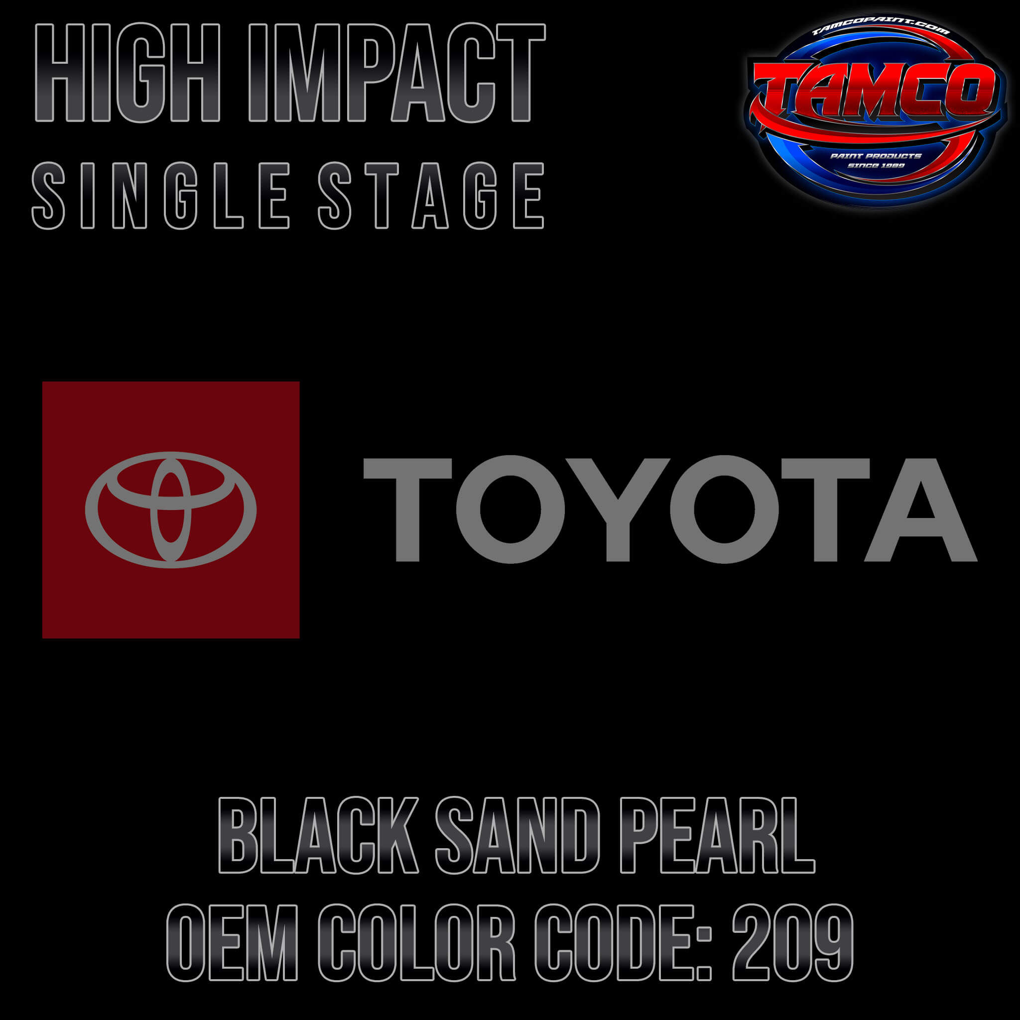 Toyota Black Sand Pearl 