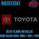 Toyota Blue Flame Metallic Basecoat