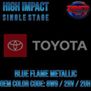 Toyota Blue Flame Metallic