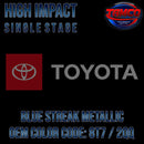 Toyota Blue Streak Metallic