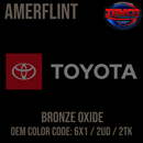 Tamco Paint Toyota Bronze Oxide OEM Color Code: 6X1 / 2UD / 2TK Amerflint