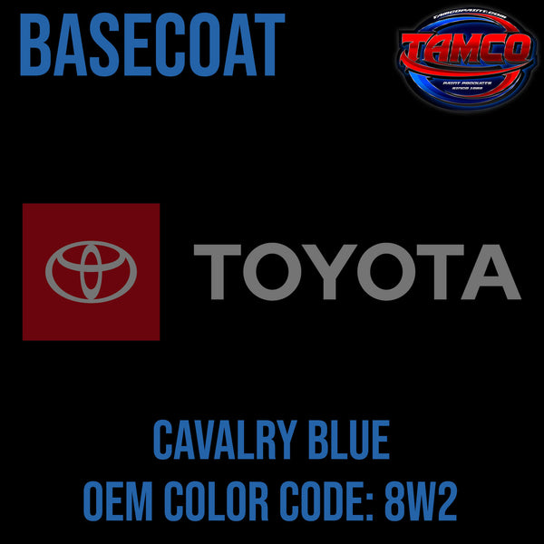 Toyota Calvary Blue Basecoat