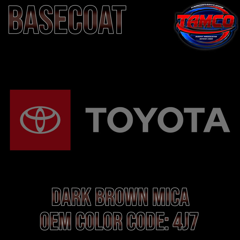 Toyota Dark Brown Mica Basecoat