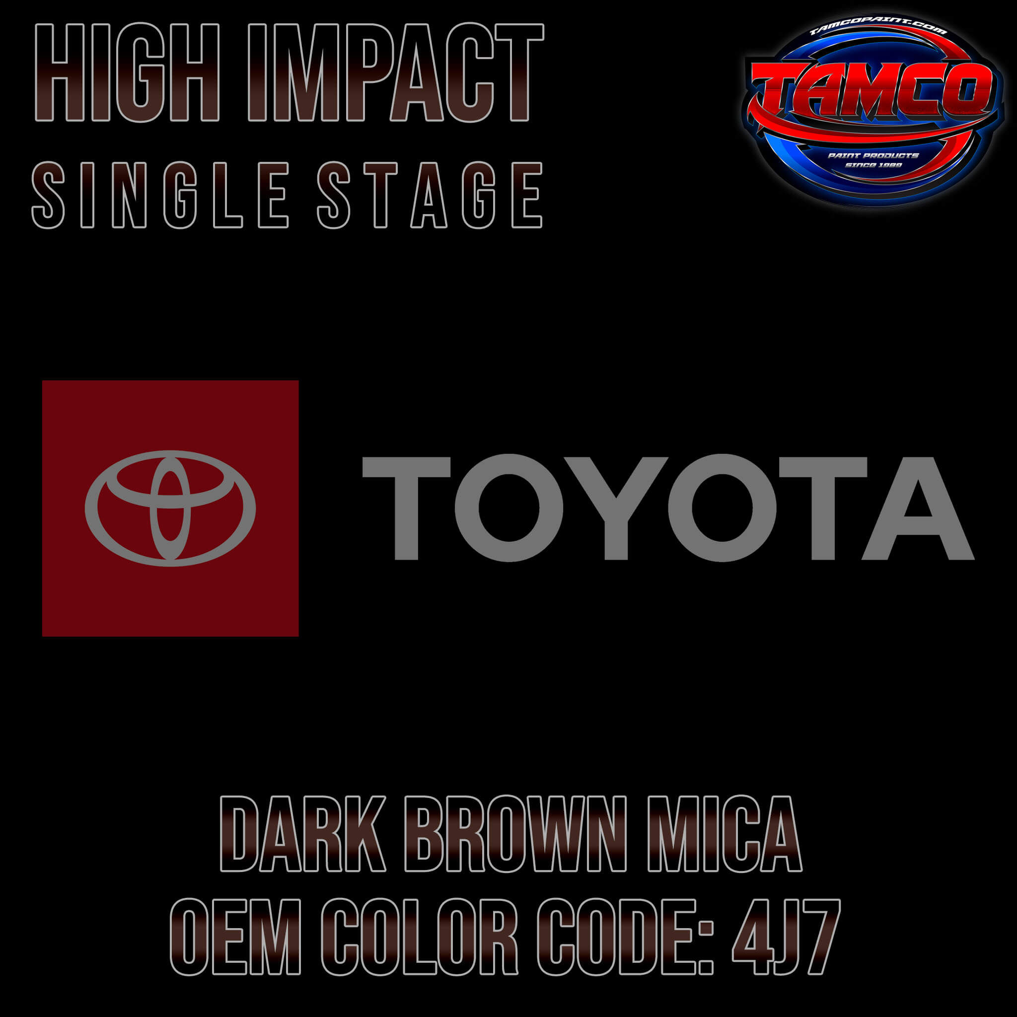 Toyota Dark Brown Mica
