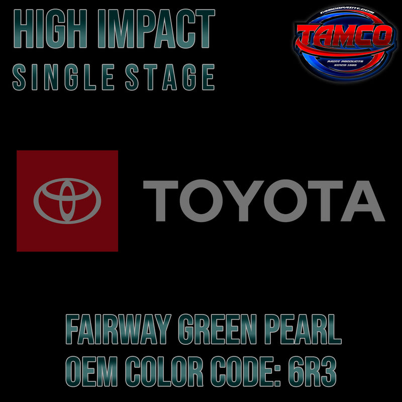 Toyota Fairway Green Pearl | 6R3 | 1998-2001 | OEM High Impact Single Stage