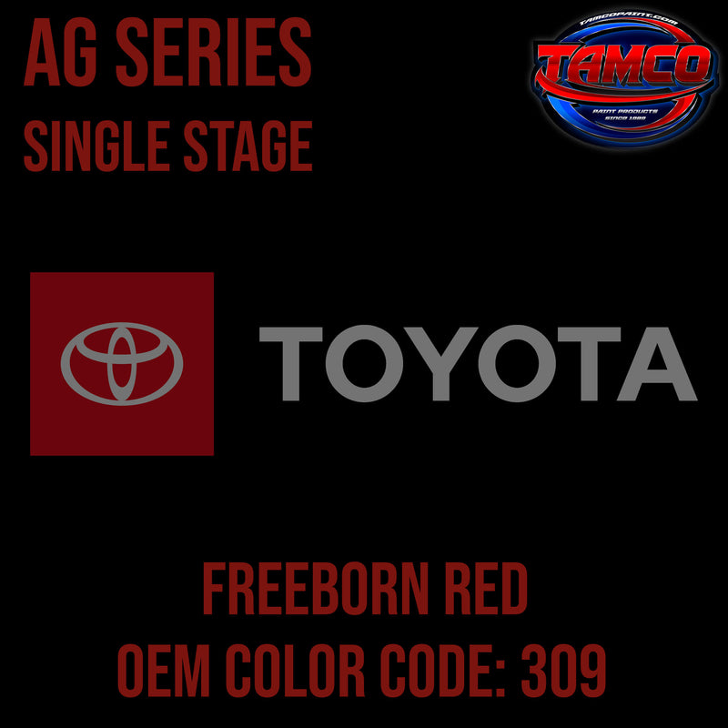 Toyota Freeborn Red | 309 | 1972-1984 | OEM AG Series Single Stage