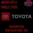 Toyota Freeborn Red OEM Amerflint II Series Single Stage