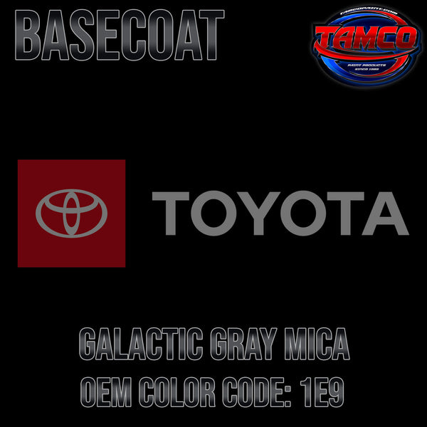 Toyota Galactic Gray Mica OEM Basecoat