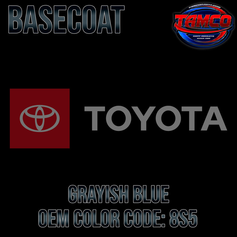 Toyota Grayish Blue | 8S5 | 2009 | OEM Basecoat