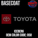 Toyota Iceberg OEM Basecoat