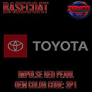 Toyota Impulse Red Pearl OEM Basecoat