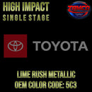 Toyota Lime Rush Metallic