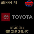 Toyota Mystic Gold  OEM Amerflint II Series Single Stage