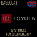 Toyota Mystic Gold OEM Basecoat