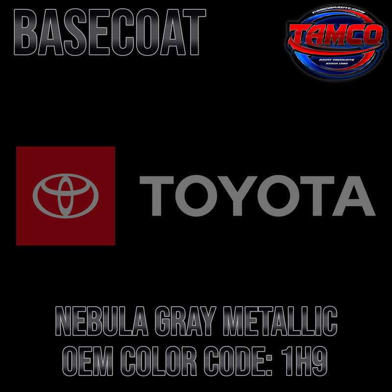 Toyota Nebula Gray Metallic OEM Basecoat