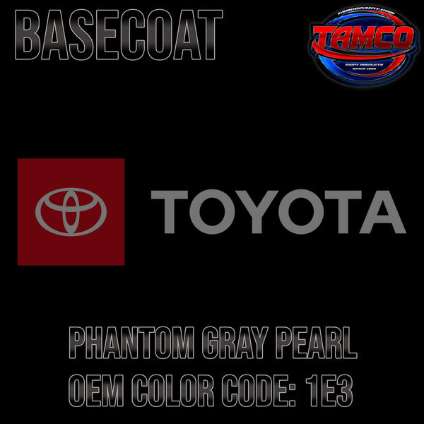 Toyota Phantom Gray Pearl OEM Basecoat