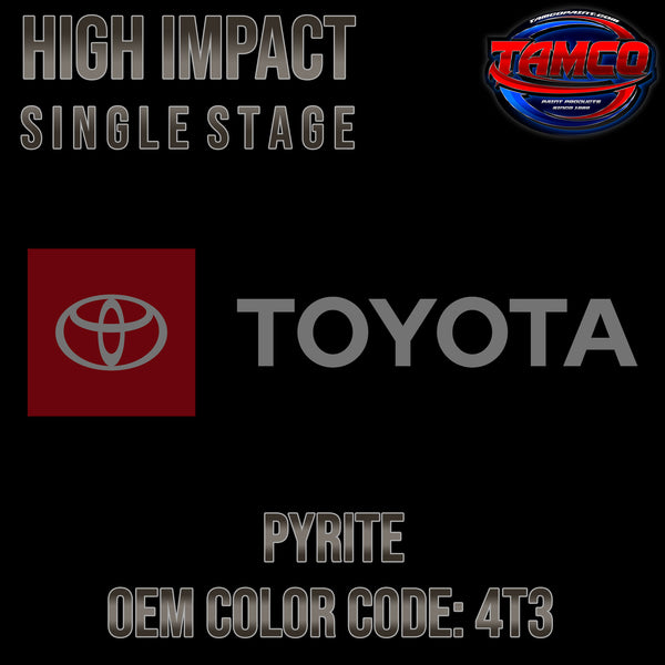 Toyota Pyrite | 4T3 | 2007-2017 | OEM High Impact Single Stage