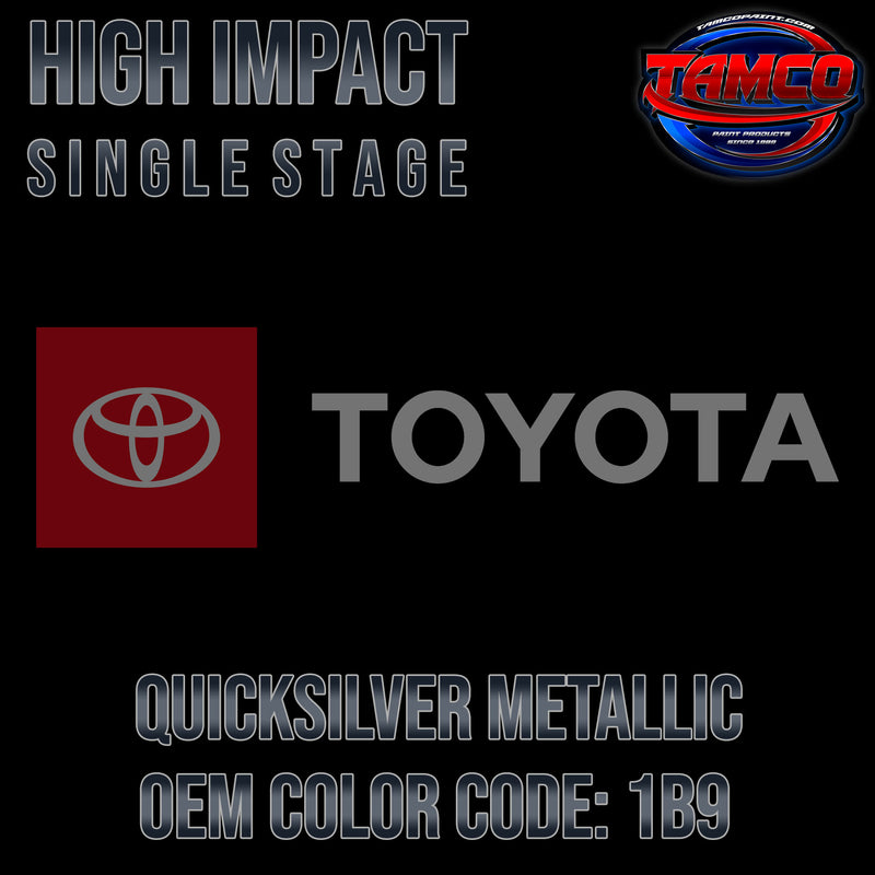 Toyota Quicksilver Metallic | 1B9 | 1998-2003 | OEM High Impact Single Stage