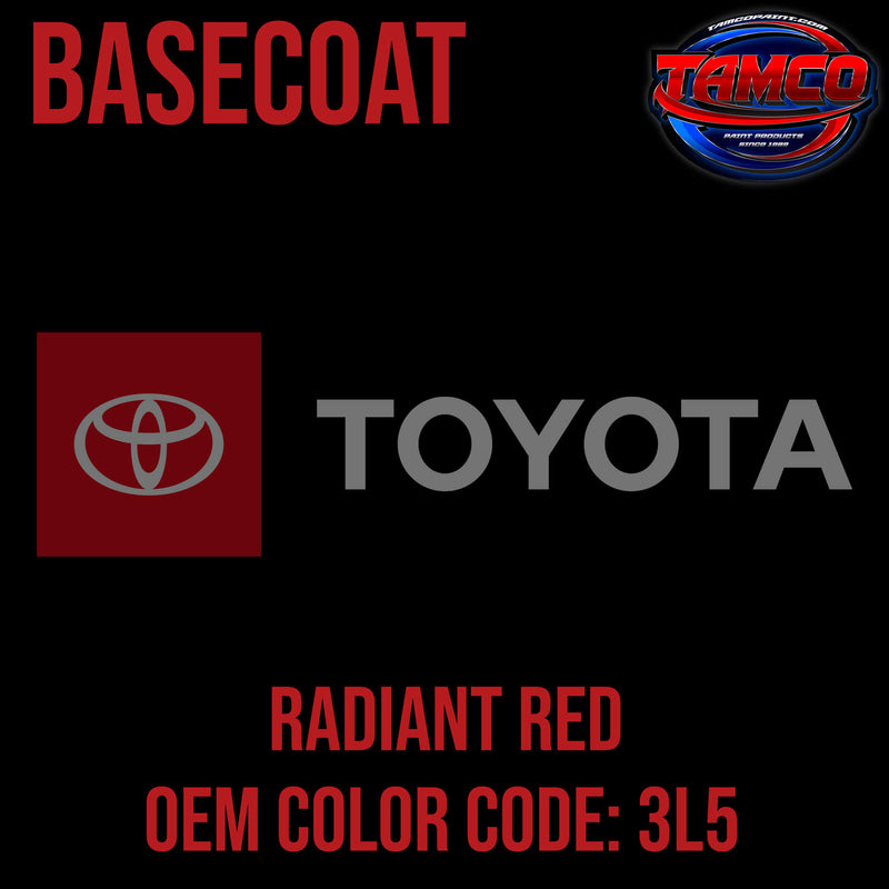 Toyota Radiant Red OEM Basecoat