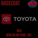 Toyota Red OEM Basecoat