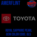 Tamco Paint Toyota Royal Sapphire Pearl OEM Color Code: 8L5 Amerflint