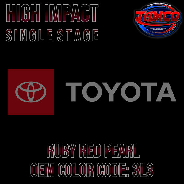 Toyota Ruby Red Pearl | 3L3 | 1995-1998 | OEM High Impact Single Stage
