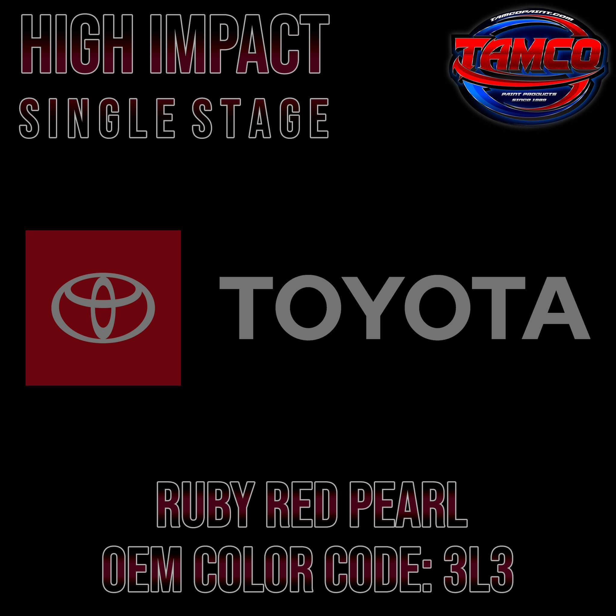 Toyota Ruby Red Pearl 