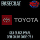 TOYOTA SEA GLASS PEARL OEM BASECOAT